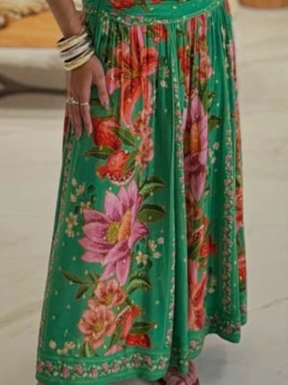 NWT Farm Rio "Fruta de Verão" (Summer Fruit) Maxi Skirt - Picture 4 of 12